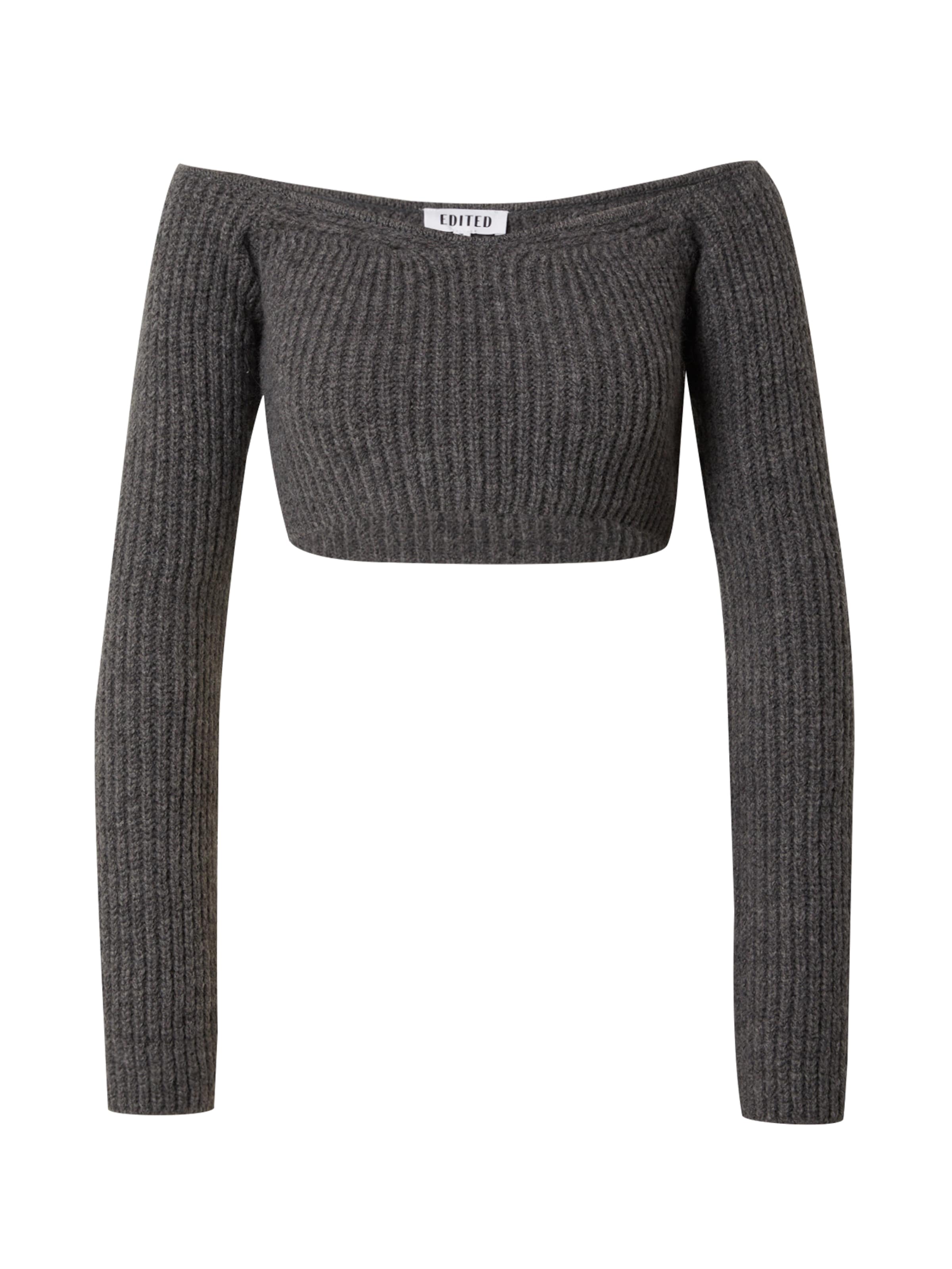 Pull-over 'Wanda' EDITED en gris : devant