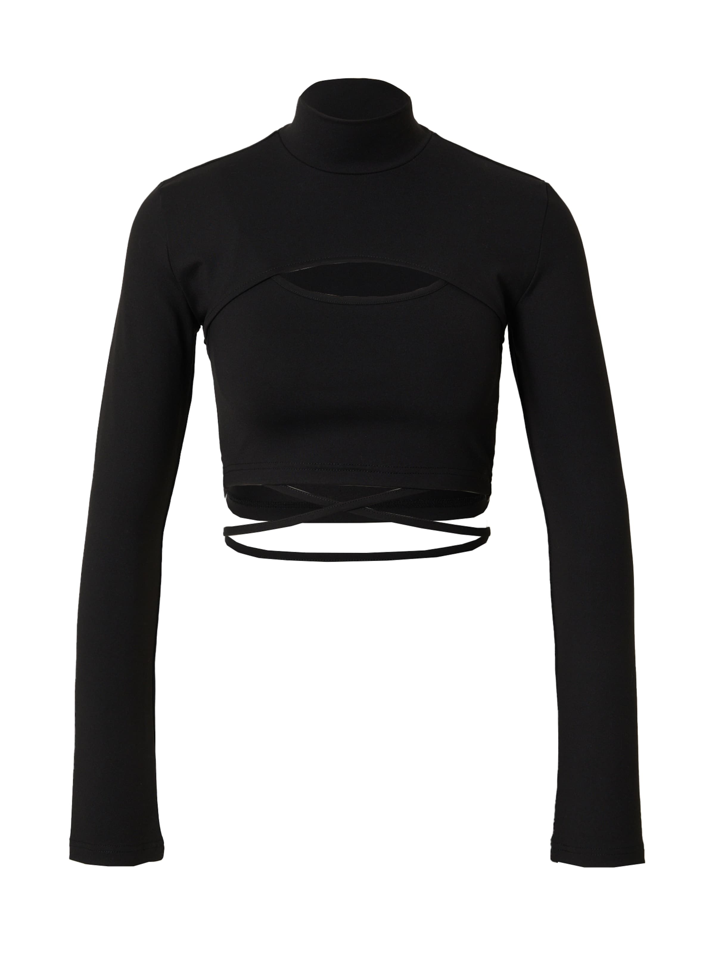 ABOUT YOU x Sofia Tsakiridou Tričko 'Christin' – černá: přední strana