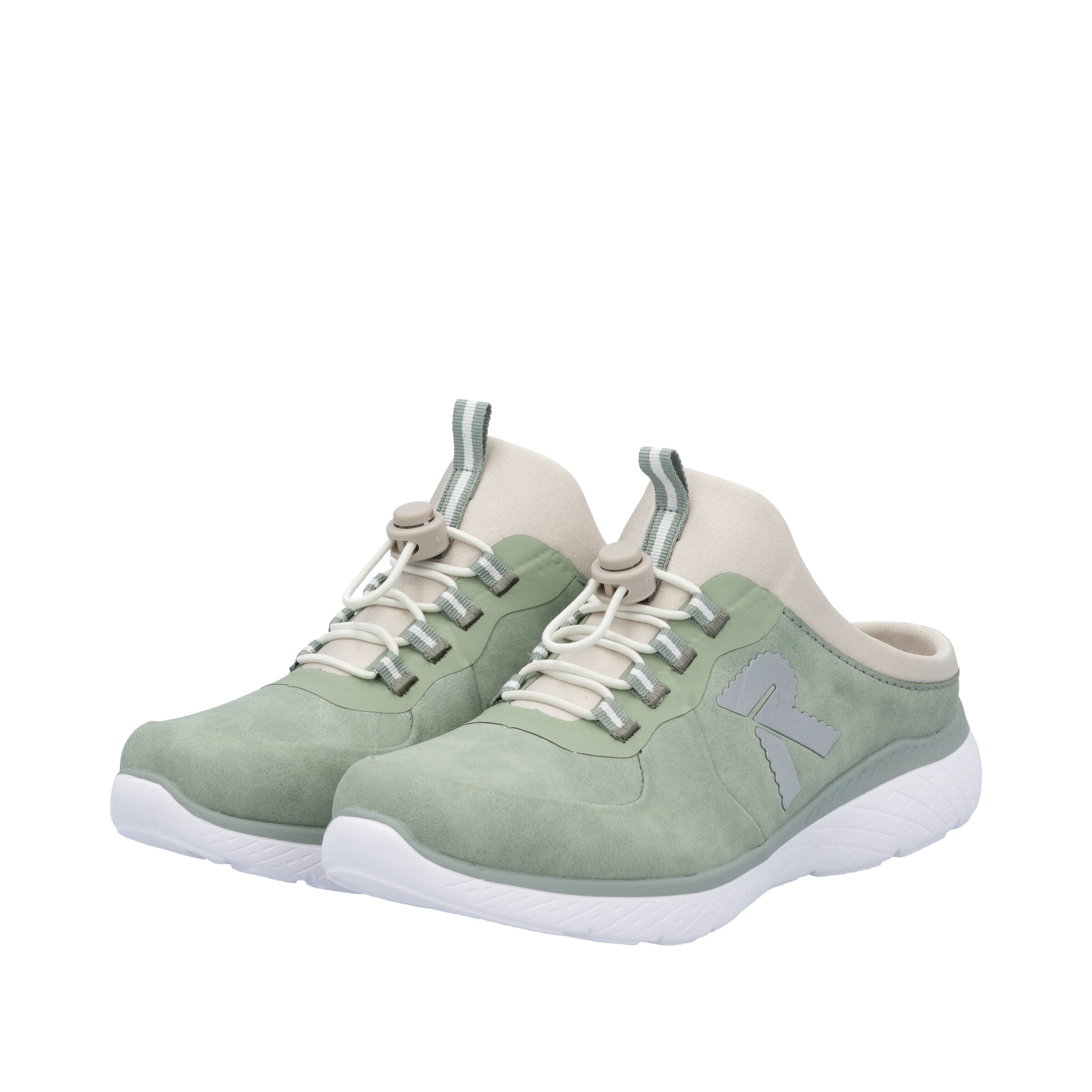 Rieker Sport Clogs ' M5056 ' in Grün