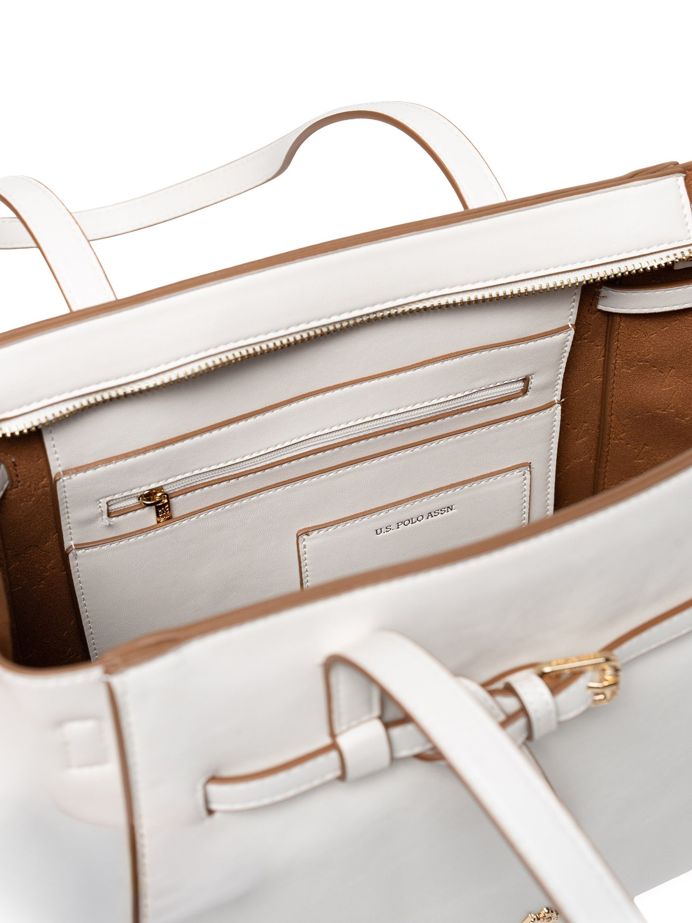 Shopper di U.S. POLO ASSN. in bianco