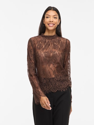 Maglietta 'VICarrie' di VILA in marrone: frontale