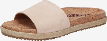 SIOUX Mules 'Grash' in Beige: front