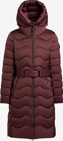 Manteau d’hiver 'Mira' khujo en rouge : devant