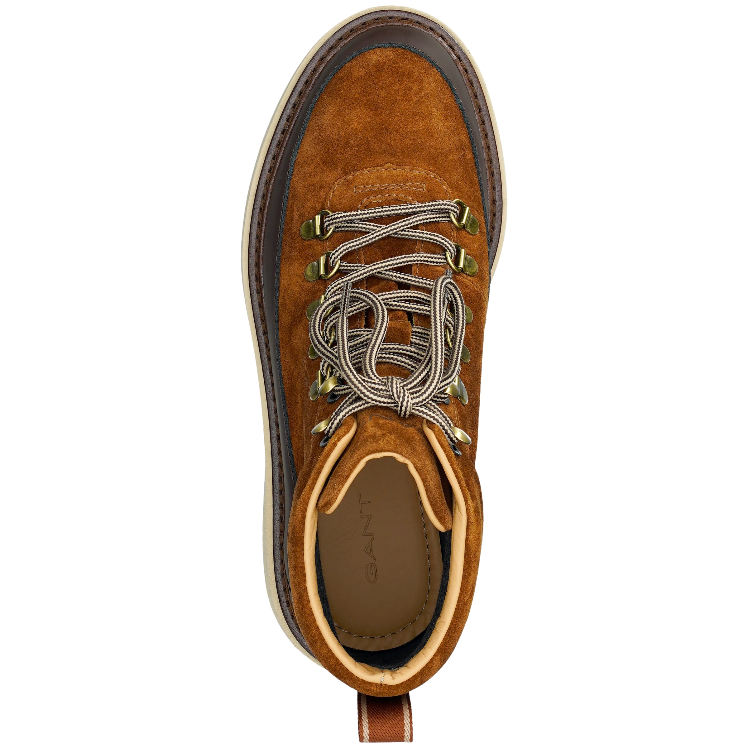 GANT Šněrovací boty &#x27;Hillprep&#x27; – hnědá