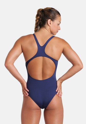 ARENA Bustier Badpak 'Team Pro' in Blauw