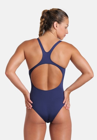 ARENA - Soutien Bustier Fato de banho 'Team Pro' em azul