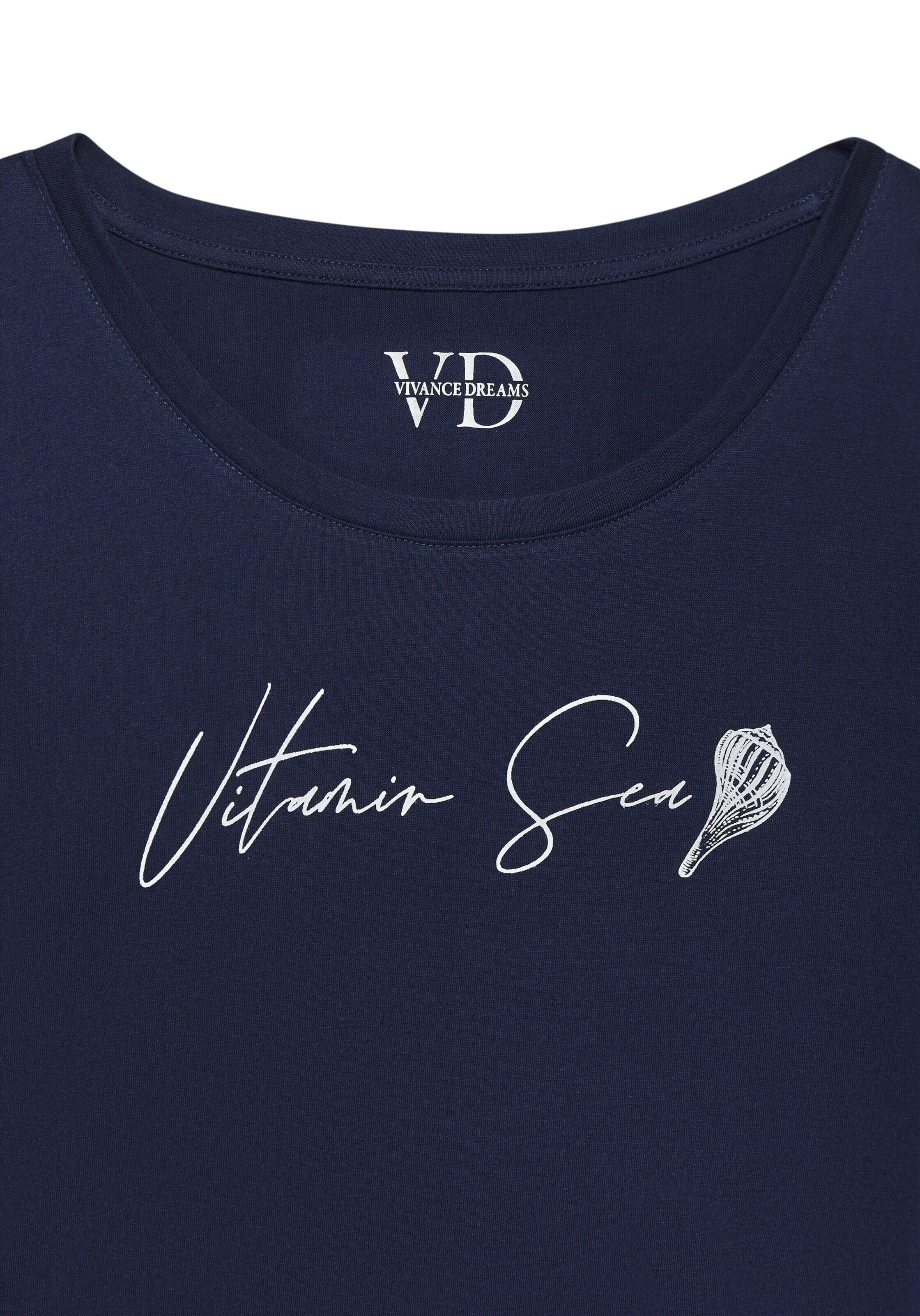 VIVANCE Μπλουζάκι ύπνου σε μπλε