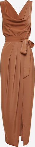 Chancery - Vestido de noche 'ASHTEN' en marrón: frente