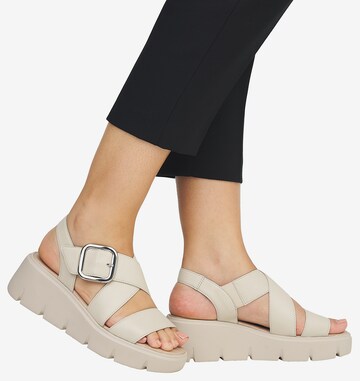 Rieker EVOLUTION Sandals 'Evolution' in Beige: front