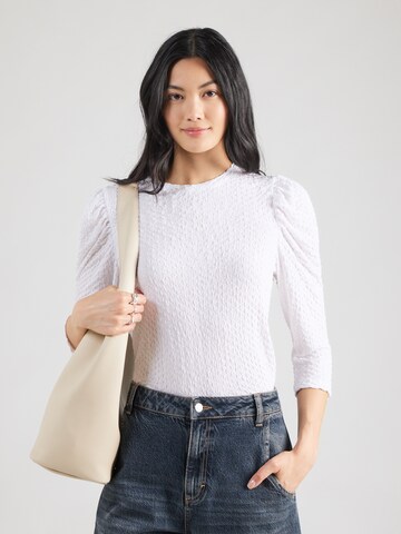 VILA Blouse 'VIAnine' in Wit: voorkant