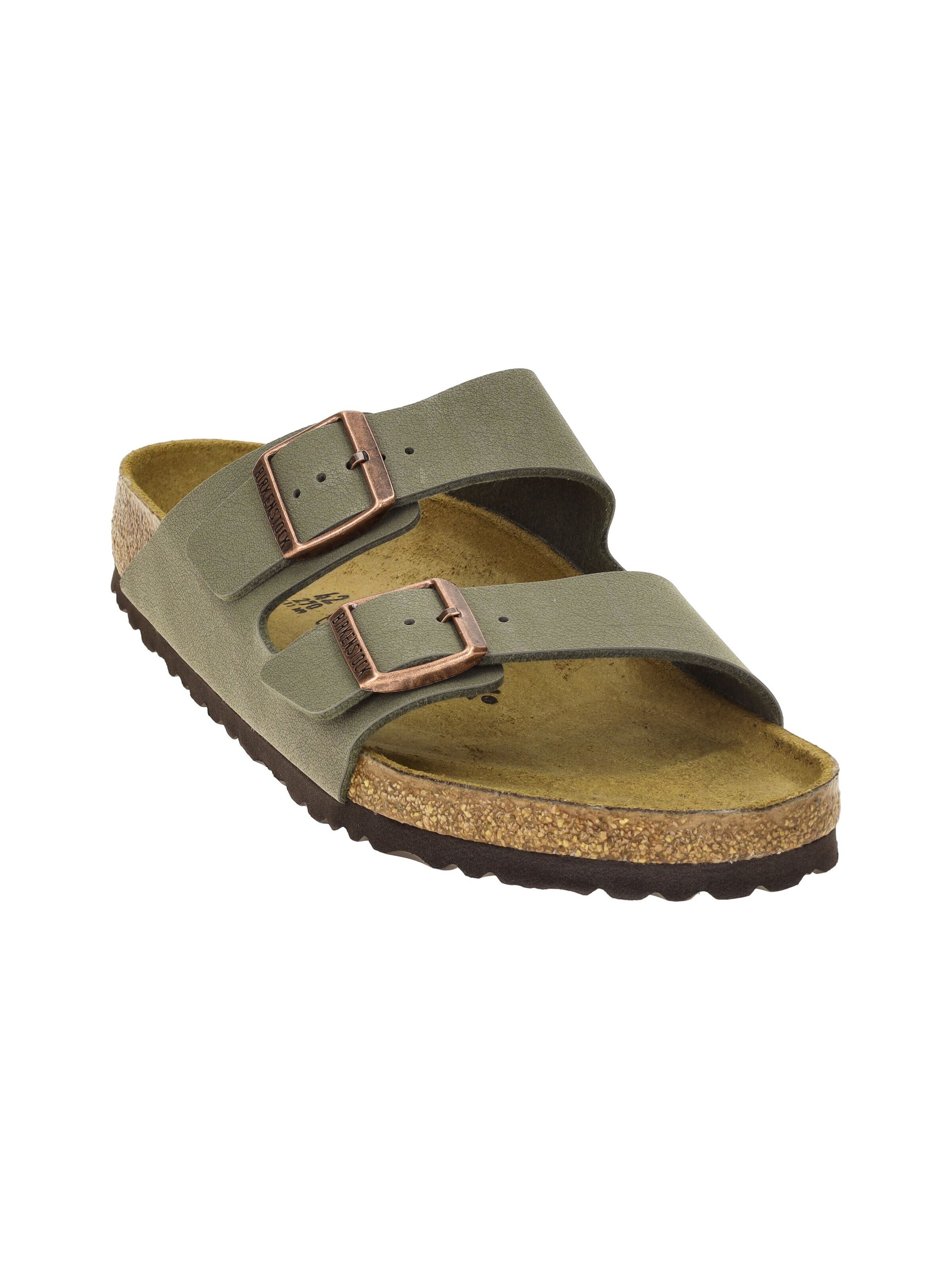 Birkenstock Arizona Birkibuc Stone (Women's) — foto 3