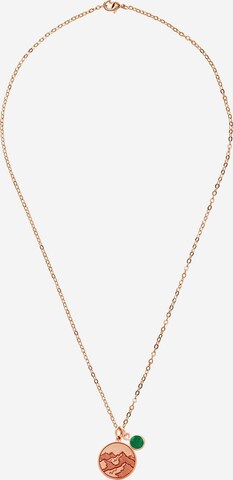 Gemshine Necklace in Gold: front