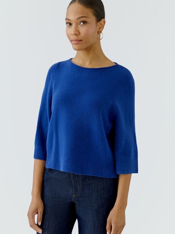 OUI Pullover in Blau: Vorderseite