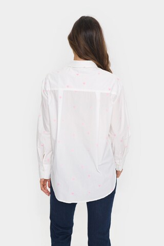 SAINT TROPEZ Blouse 'Dianne' in White
