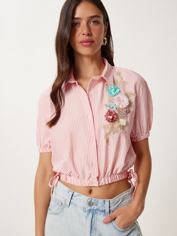 Happiness İstanbul Pluus, värv roosa: eest vaates