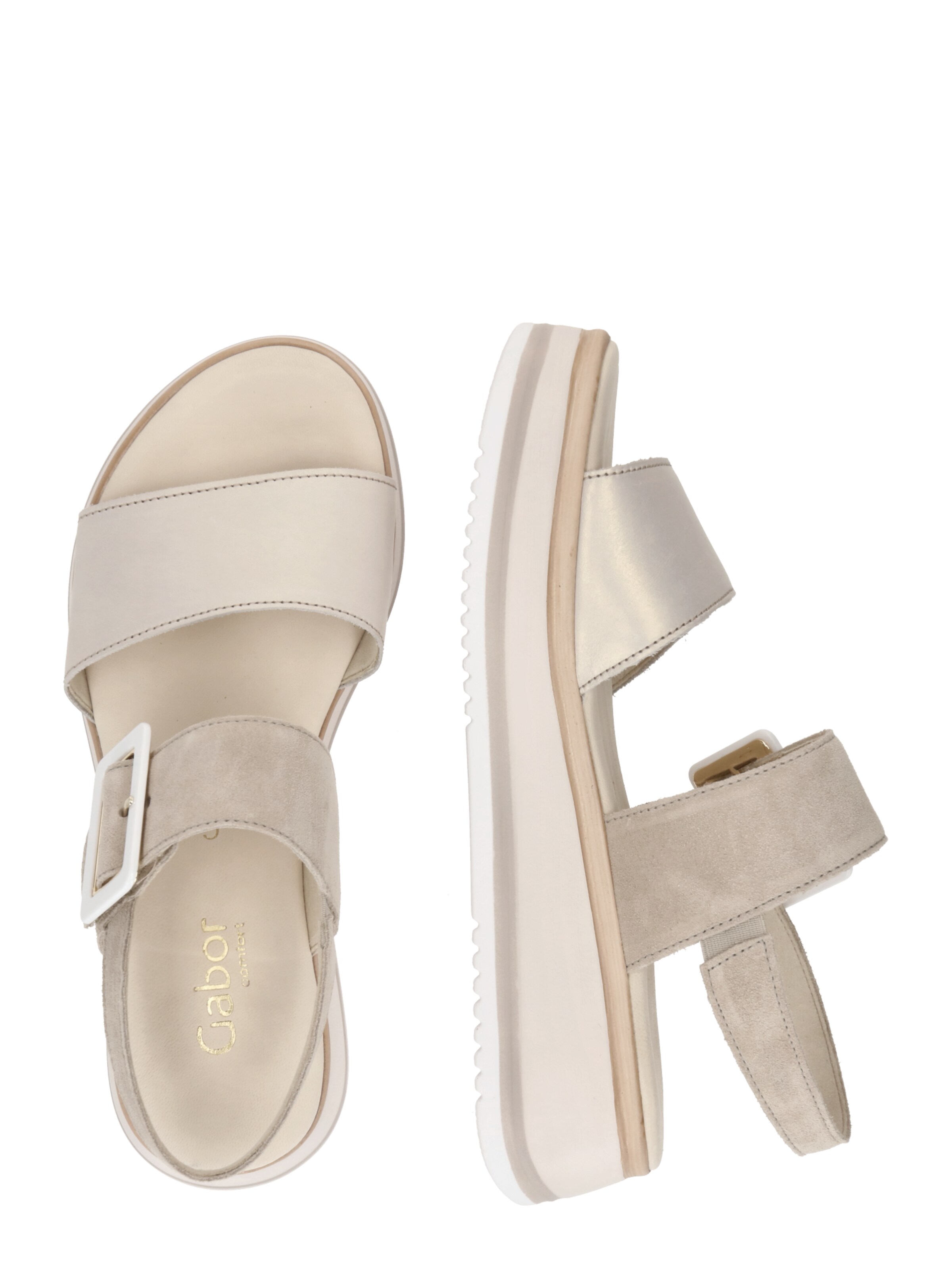 GABOR Sandale in Beige