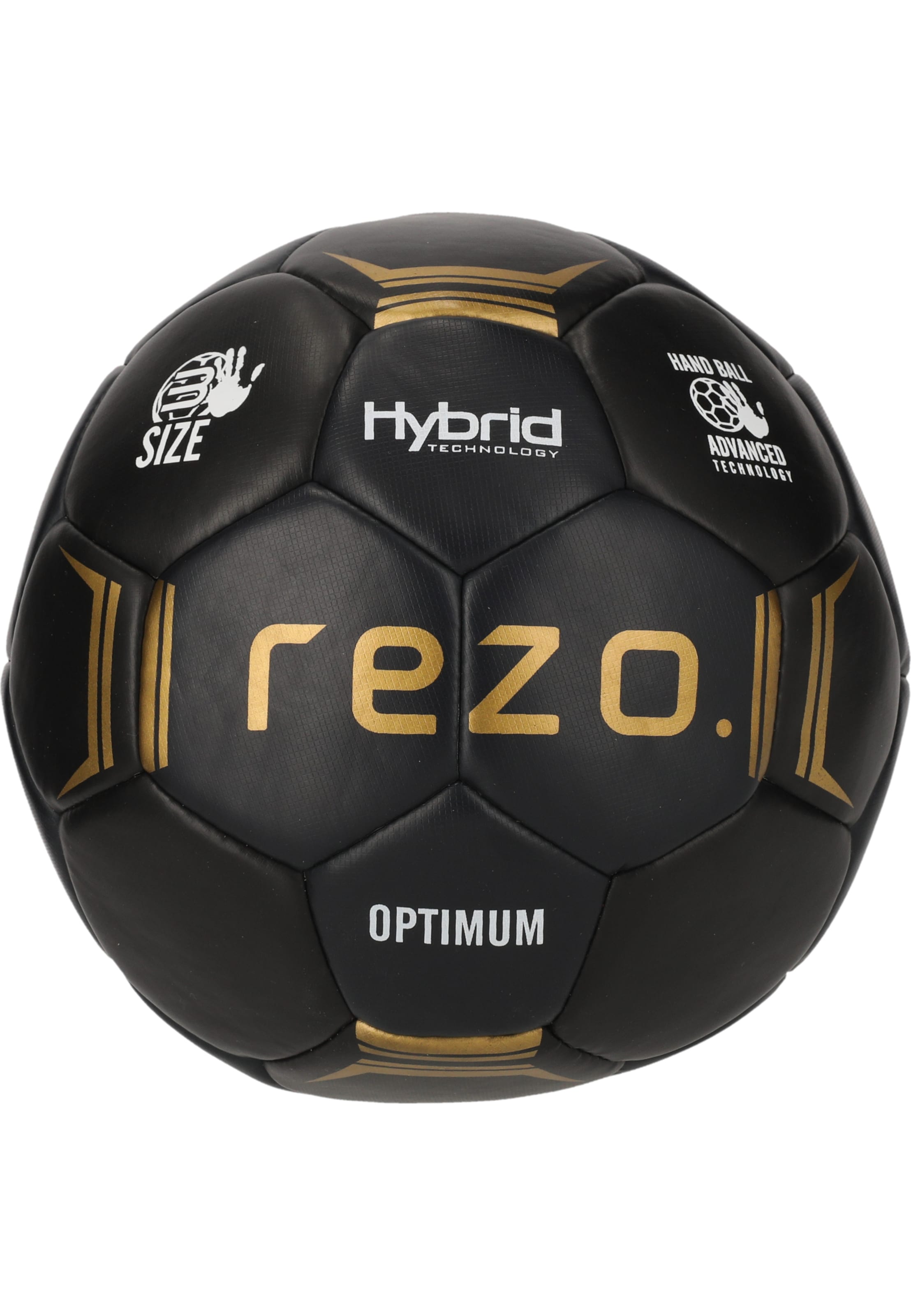 Rezo Handball 'Optimum' in Schwarz: Vorderseite