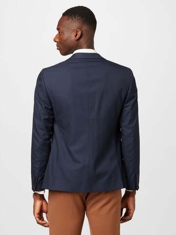 River Island Slim fit Suit Jacket in Blue