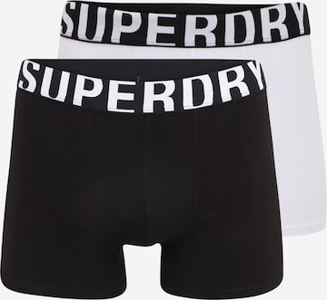 Superdry Боксерки в черно: отпред