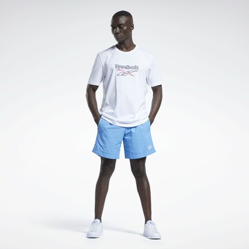 Reebok Regular Shorts 'Vector' in Blau