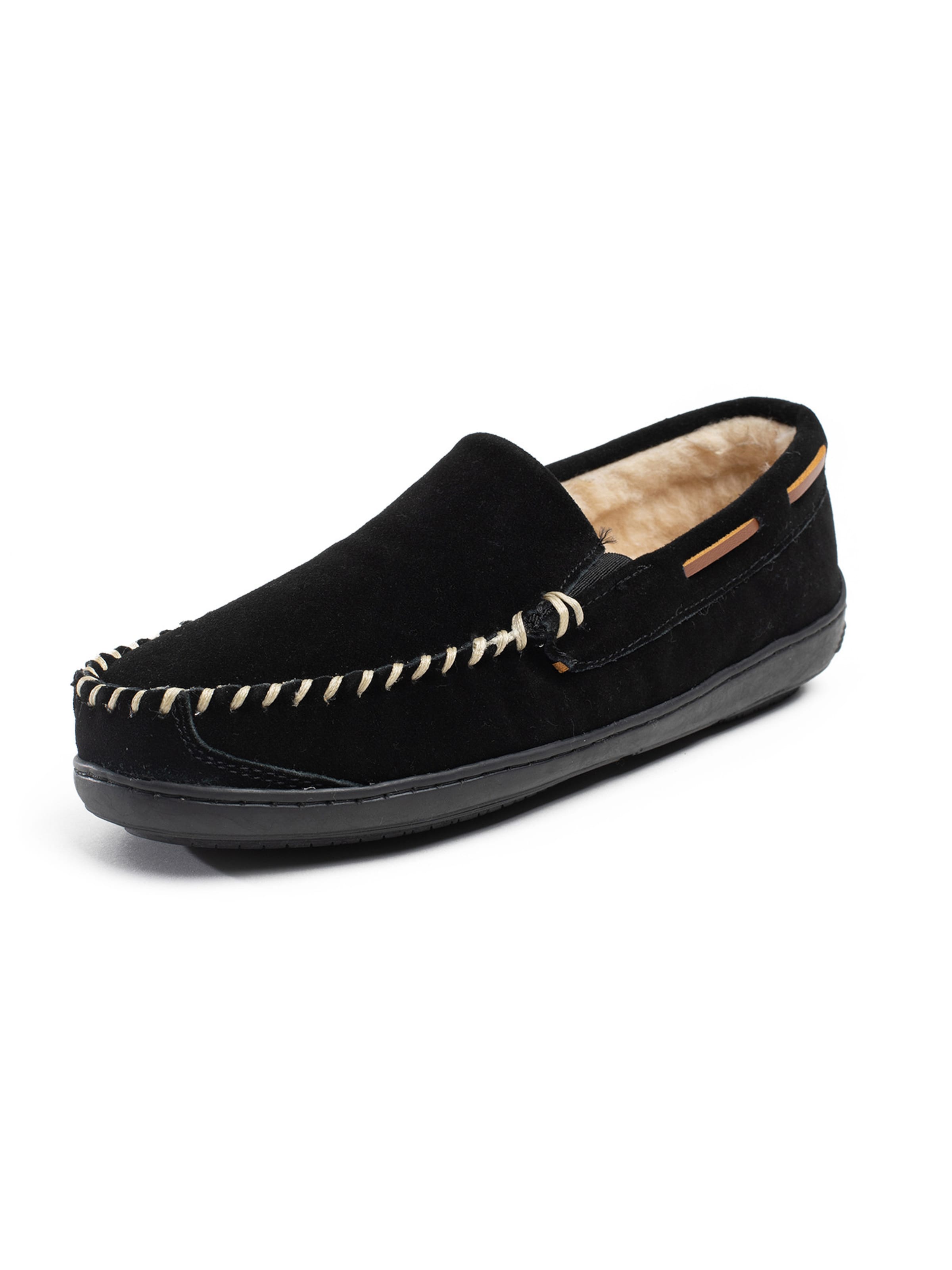 Gooce Mokassin 'Keith' in Schwarz: Vorderseite