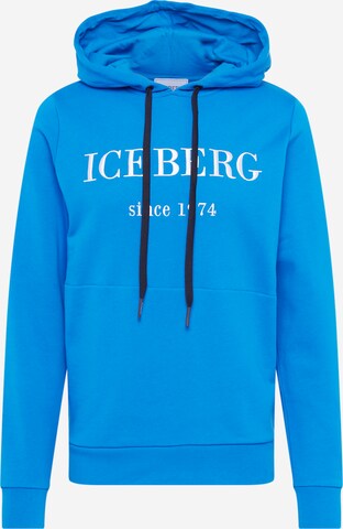 ICEBERG Sweatshirt in Blue: front