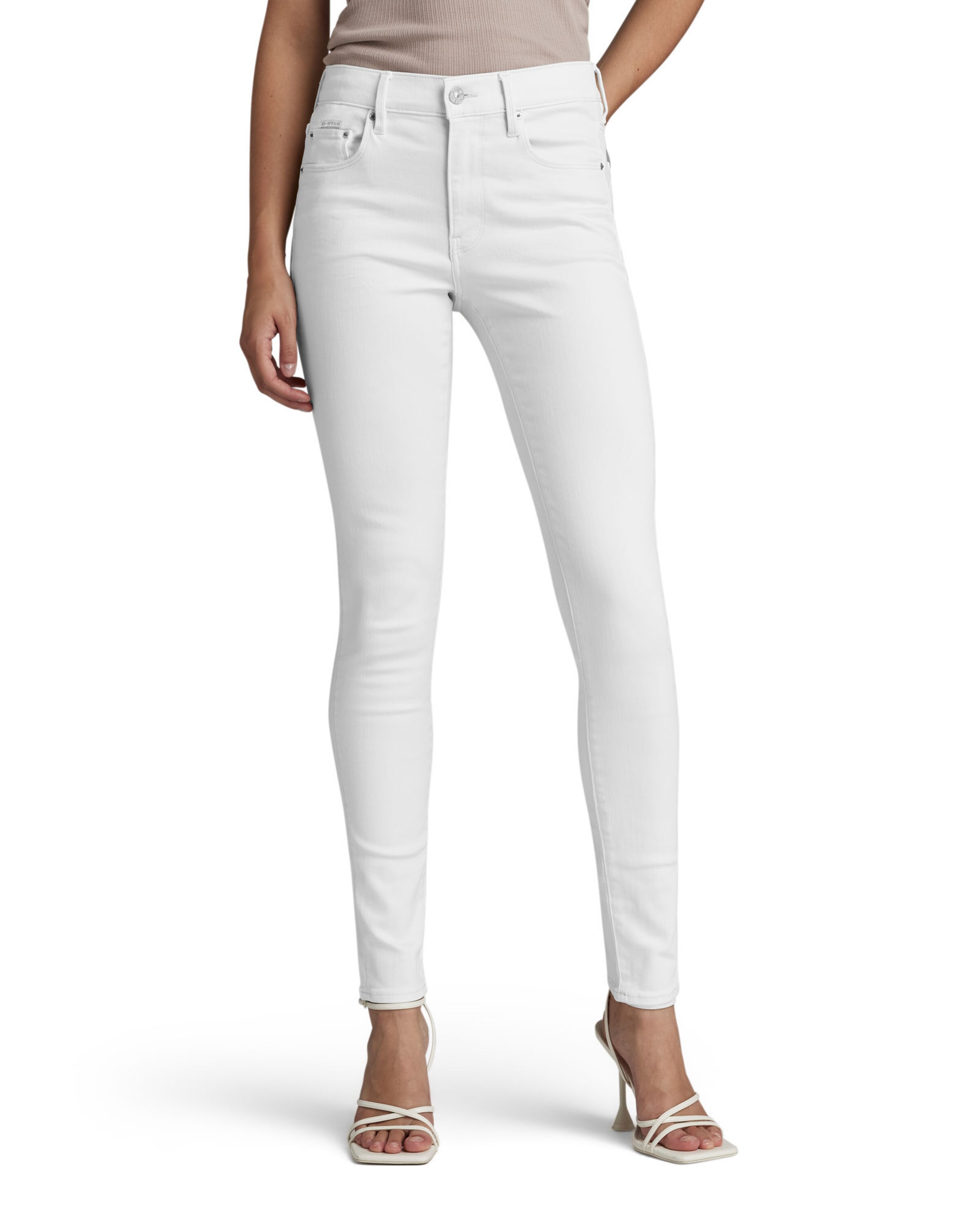 G-STAR Skinny Jeans i hvid: forside