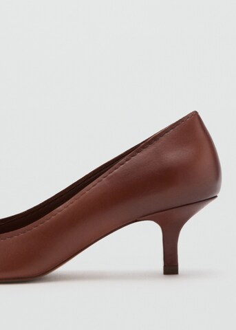 MANGO Pumps 'Cresta' in Brown