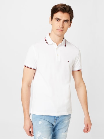 T-Shirt TOMMY HILFIGER en blanc : devant