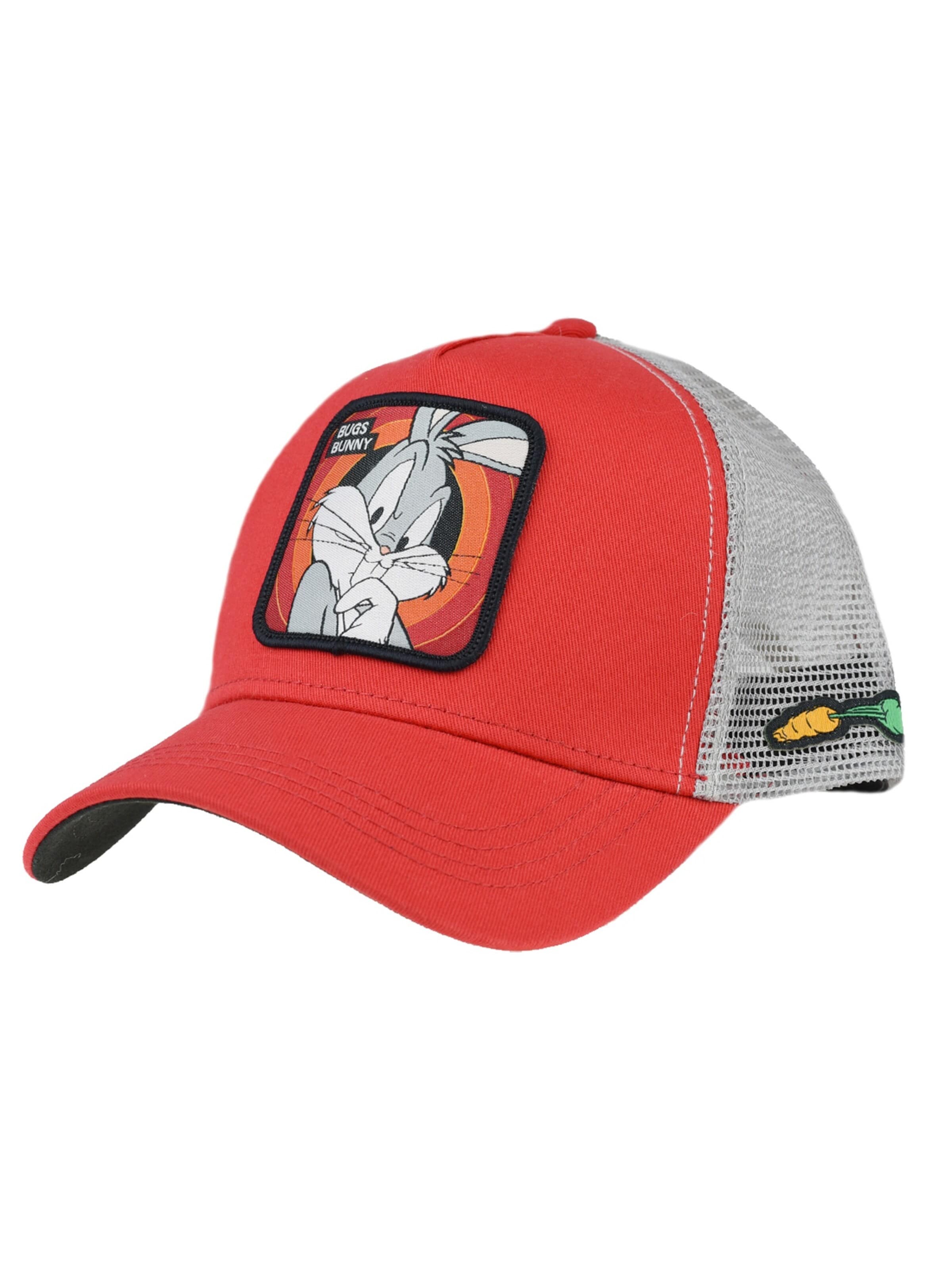 Capslab Cap 'Capslab Bugs Bunny Looney Tunes'‌‌‌‌‌‌‌‌‌‌ in Rot: Vorderseite