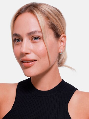 Boucles d'oreilles 'Skye' Heideman en argent : devant