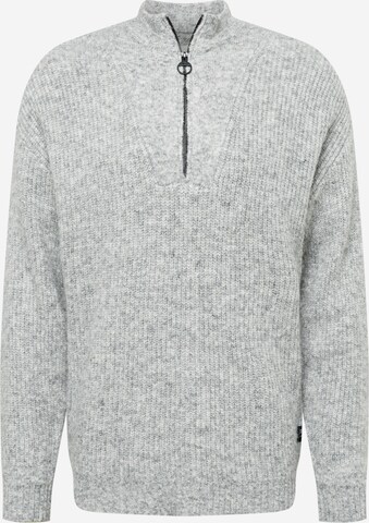 TOM TAILOR DENIM Pullover in Grau: predná strana