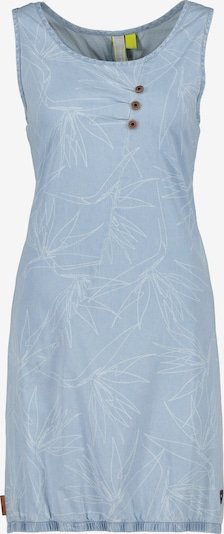 Alife and Kickin Kleid 'CameronAK' in blue denim / weiß, Produktansicht
