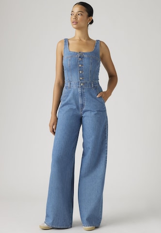 LEVI'S ® Wide leg Jumpsuit 'AUDRA' i blå: framsida