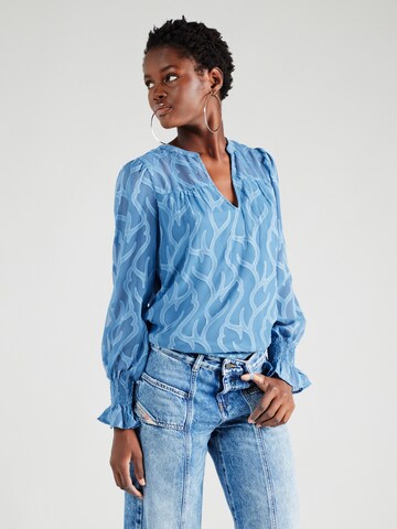Camicia da donna 'ORINE' di VILA in blu: frontale