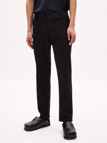 ARMEDANGELS Regular Pants ' AATHAN ' in Black: front