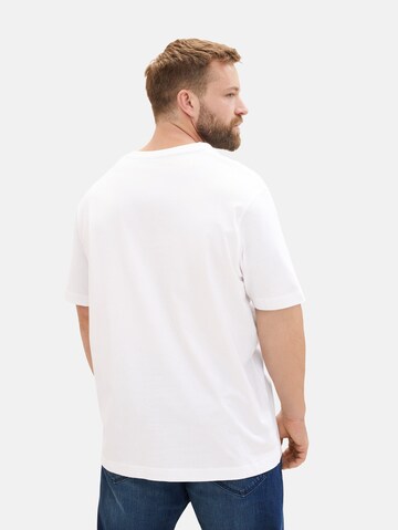 Maglietta di TOM TAILOR Men + in bianco