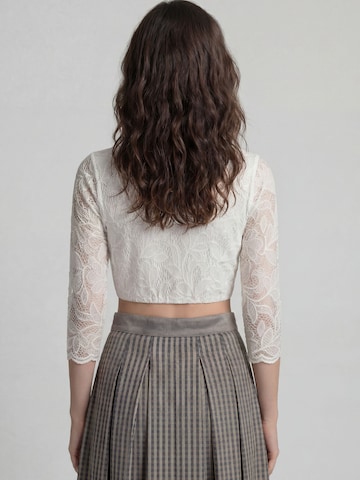 Blouse folklorique SPIETH & WENSKY en blanc