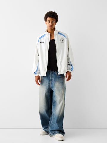 Bershka Between-season jacket in White