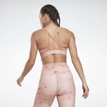 Bustier Soutien-gorge de sport Reebok en rose