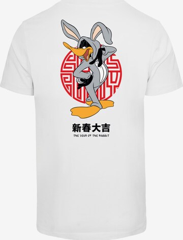 Merchcode Shirt 'Looney Tunes' in Weiß