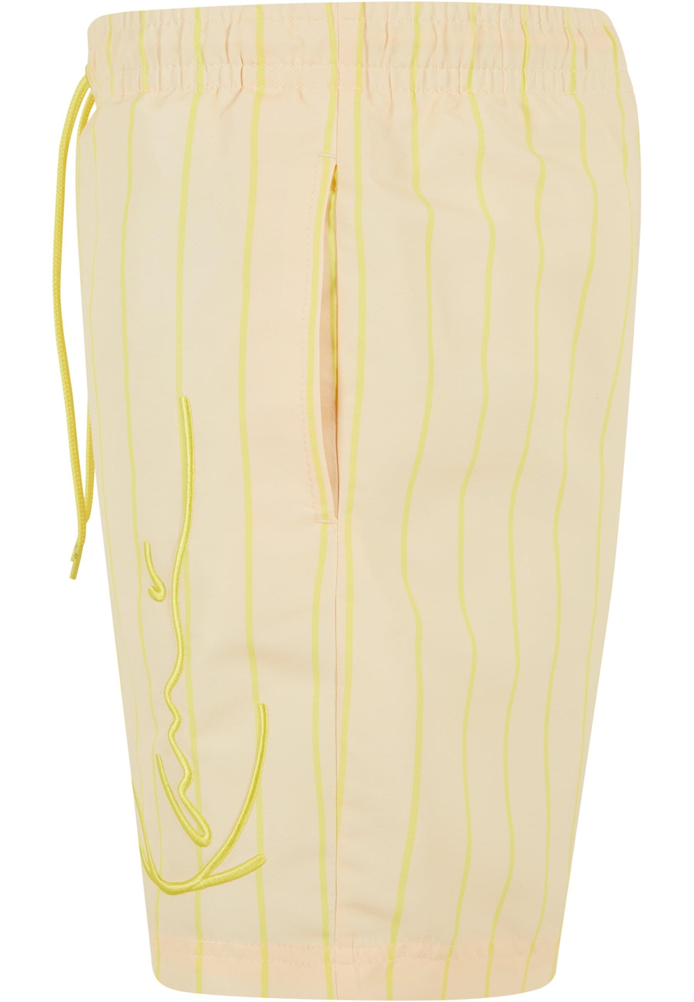 Shorts de bain Karl Kani en jaune