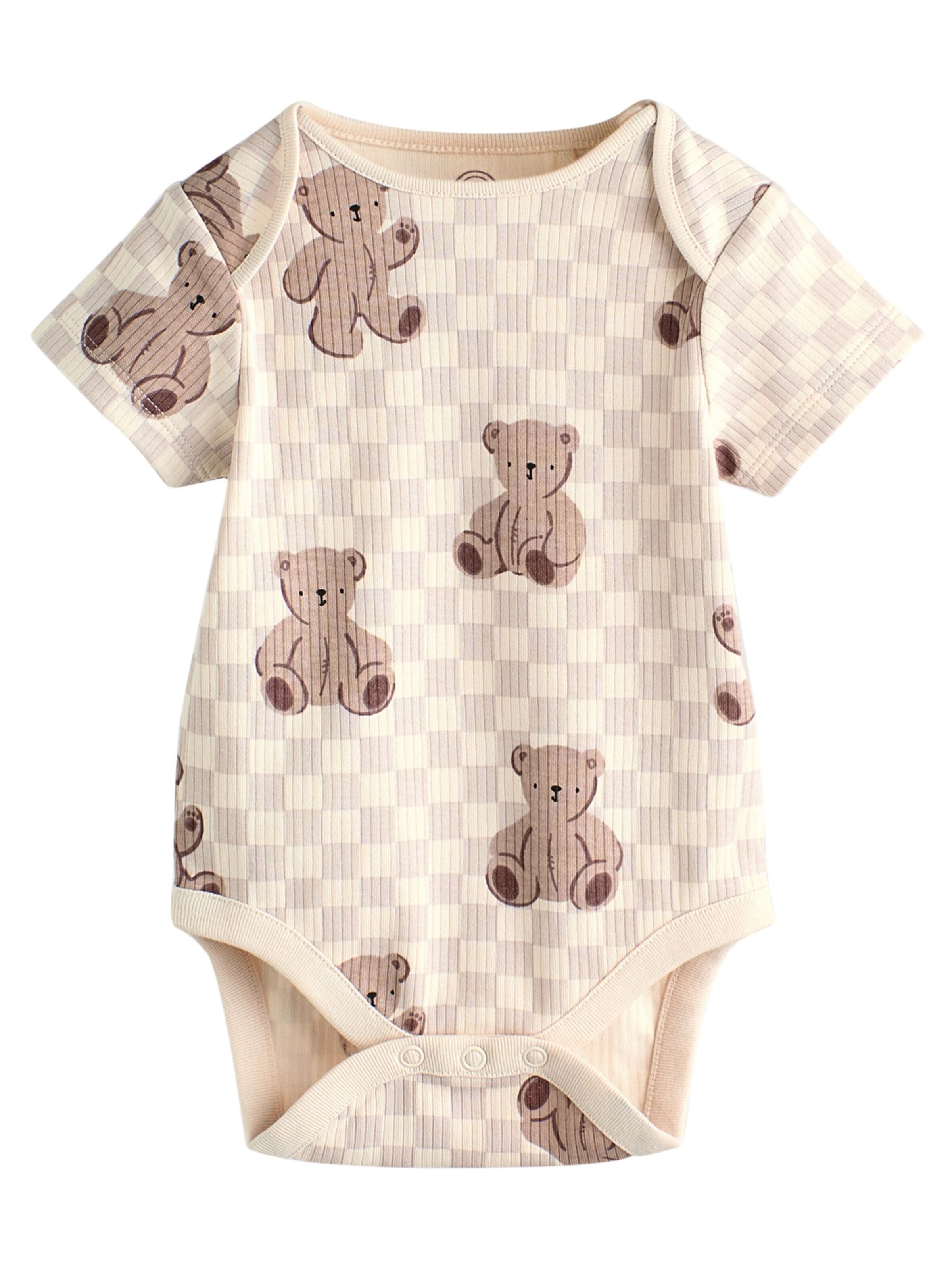 Next Ползунки/боди в Коричневый