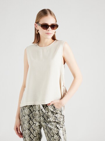 VERO MODA Top 'BREE' - szürke: elől
