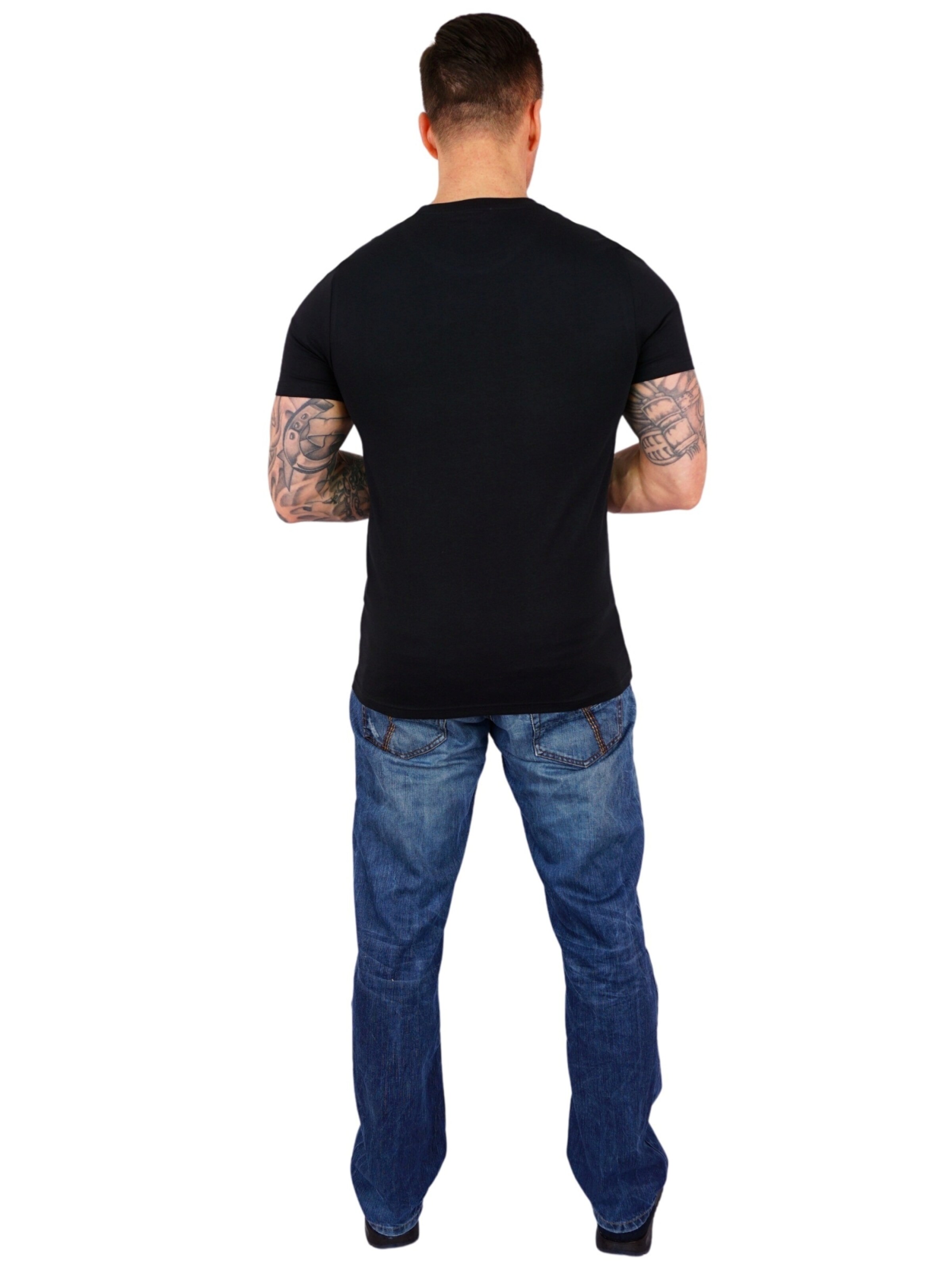 HARVEY MILLER Shirt in Zwart