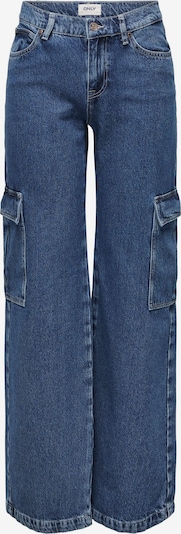 ONLY Jeans cargo 'HONEY' en bleu denim, Vue avec produit