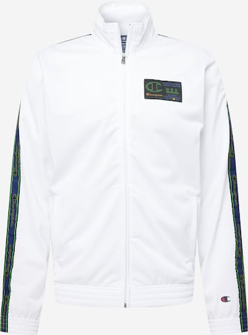Champion Authentic Athletic Apparel Treningsjakke i hvit: forside