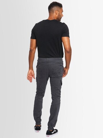 Regular Pantalon cargo Alessandro Salvarini en gris