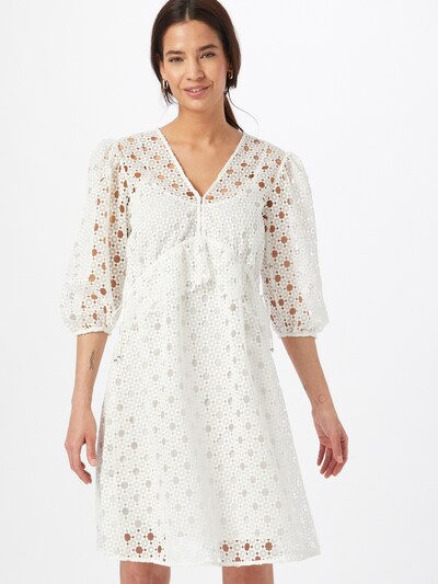Rochie 'Kalaia' HUGO pe alb, Vizualizare model
