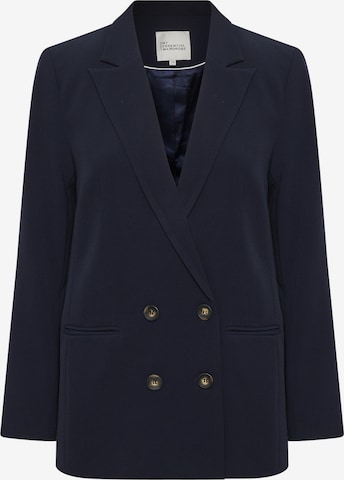 My Essential Wardrobe Blazer '27 ' in Blue: front